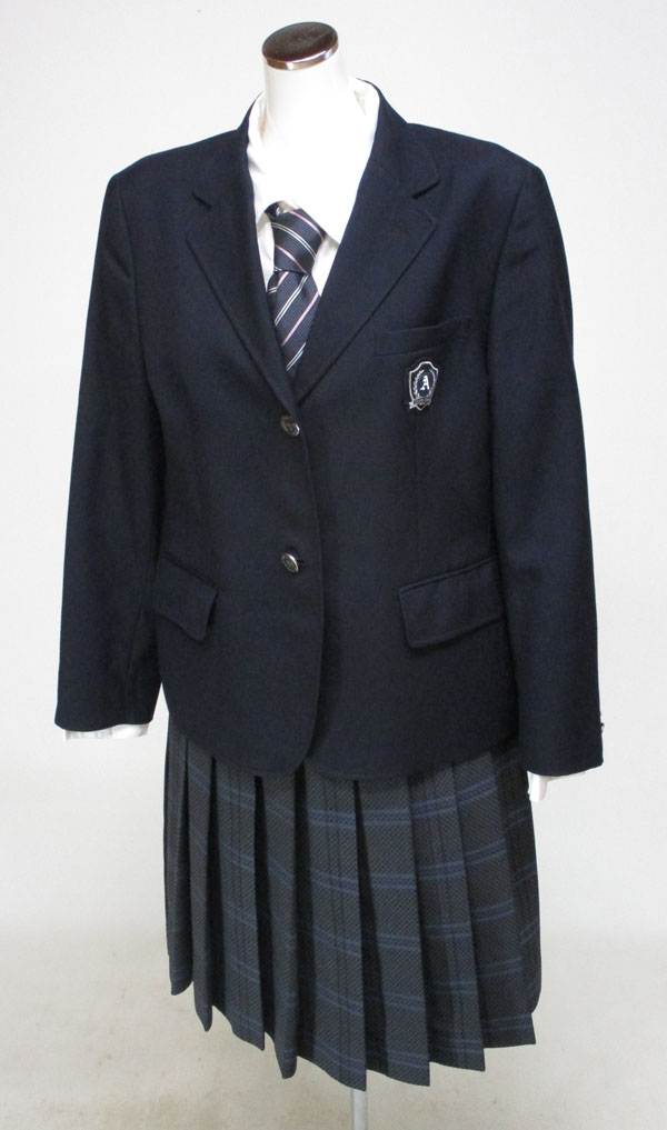 府立　旭高等学校　制服セット（リボン・ネクタイ付）